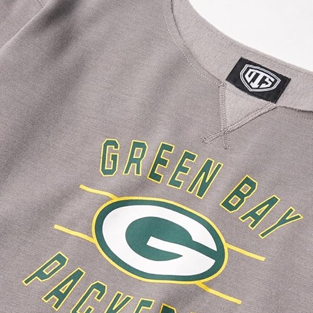 🏈Green Bay Packers🏈 scoop neck fleece sweater - like new - Picture 7 of 8
